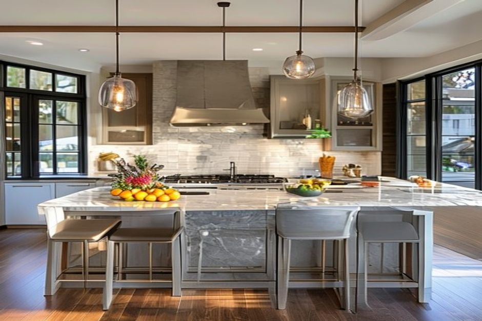 open concept kitchen remodel